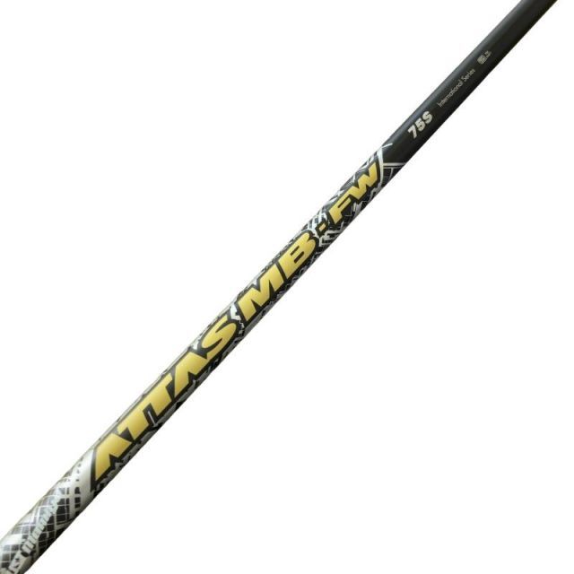 【中古】 ダンロップスリーブ付き(F45系) マミヤフェアウェイウッド用 シャフト ATTAS MB-FW75 (フレックスS)Bランク ゴルフクラブ