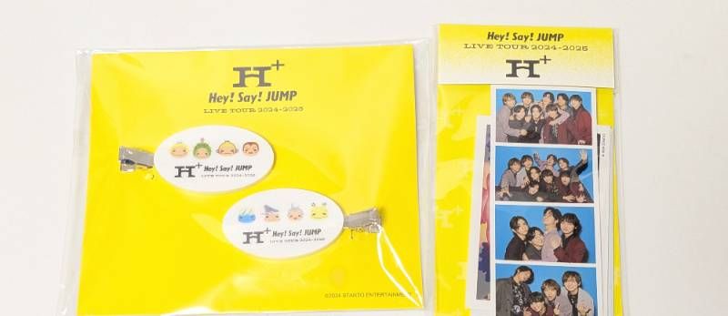 【新品未開封品】Hey! Say! JUMP　ライブグッズセット 新品未開封 Hey! Say! JUMP グッズ 2点セット ヘアクリップ