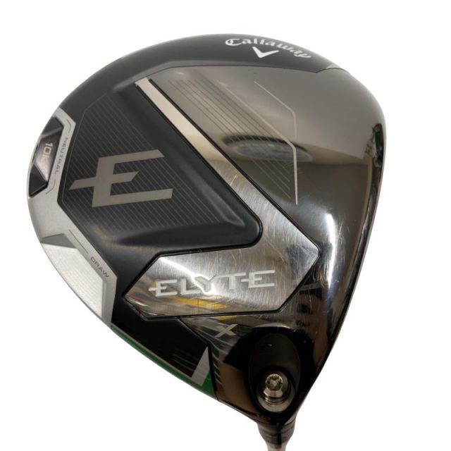 【中古】 キャロウェイ ELYTE X 10Kバージョン 10.5° ドライバー DR VENTUS GREEN 50 for CW(ELYTE DR) (フレックスSR) メンズ 男性用 右利き 右用 Cランク ゴルフクラブ
