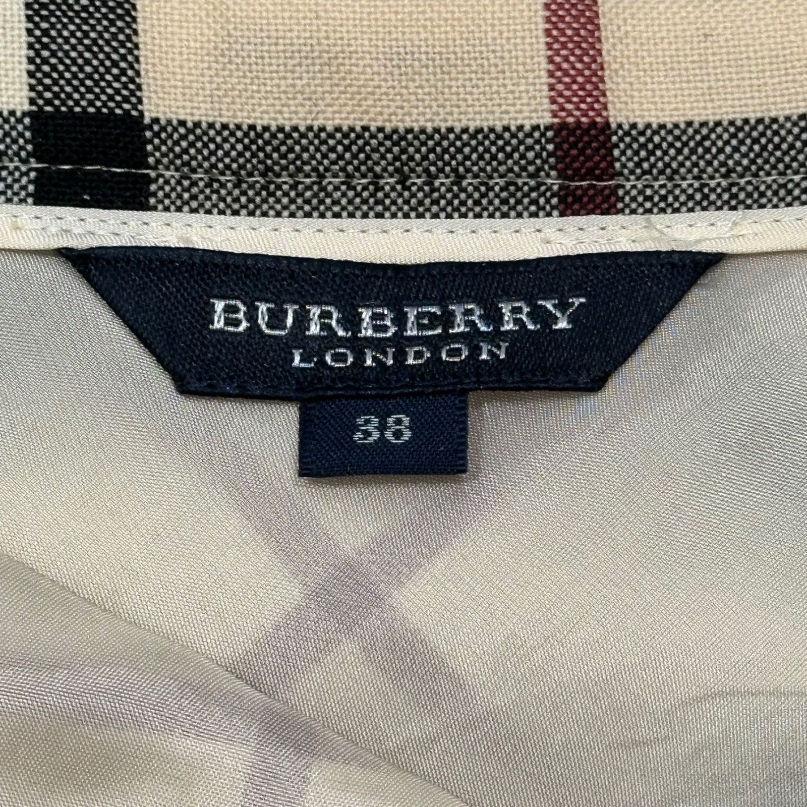 BURBERRY LONDON(バーバリーロンドン) Nova Check Long Skirt ノバ