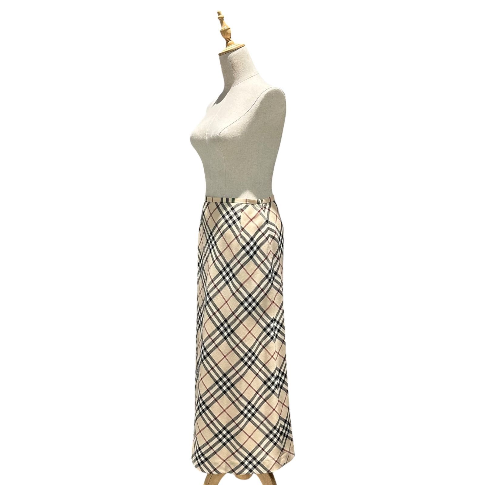 BURBERRY LONDON(バーバリーロンドン) Nova Check Long Skirt ノバ