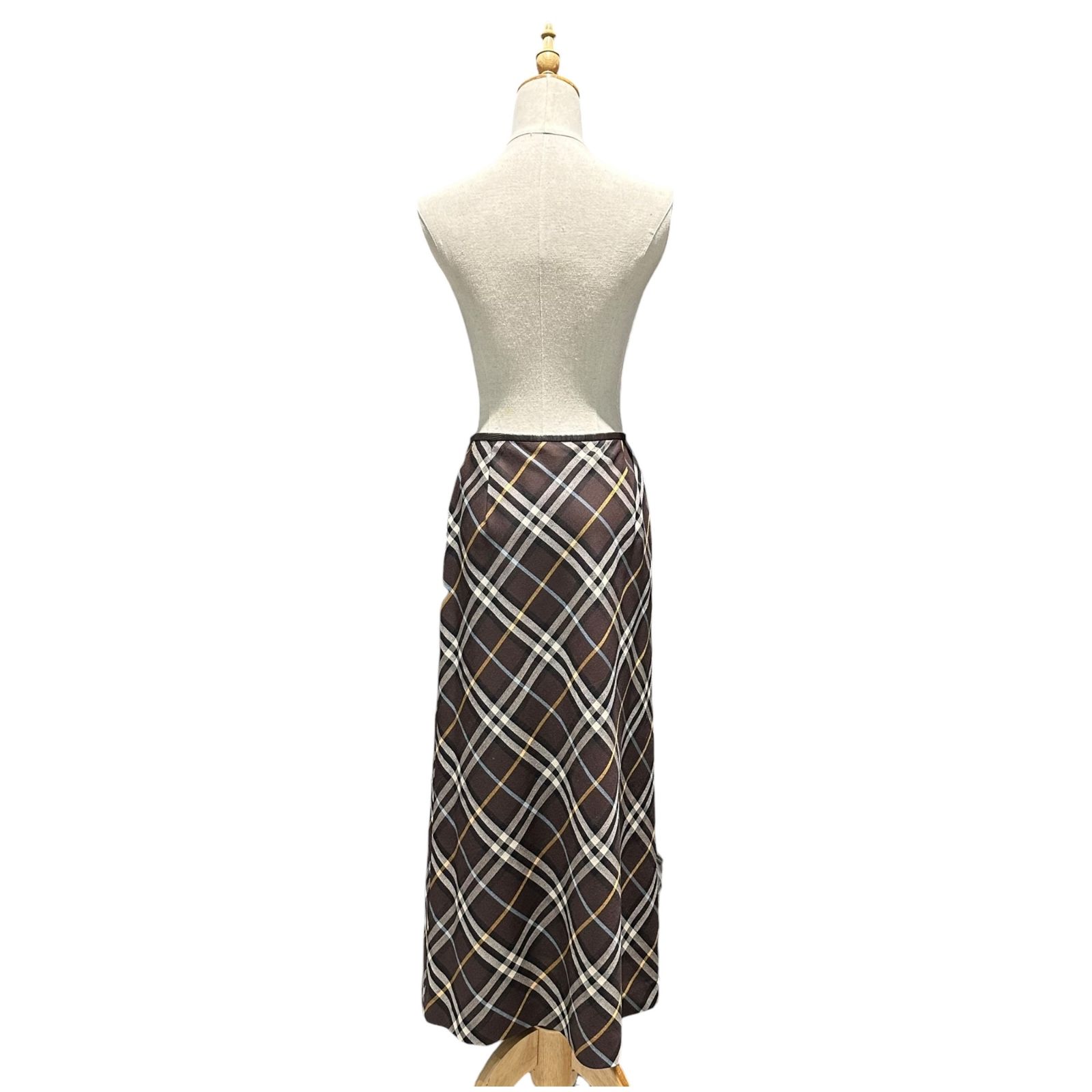 BURBERRY LONDON(バーバリーロンドン) Tartan Maxi Skirt タータン