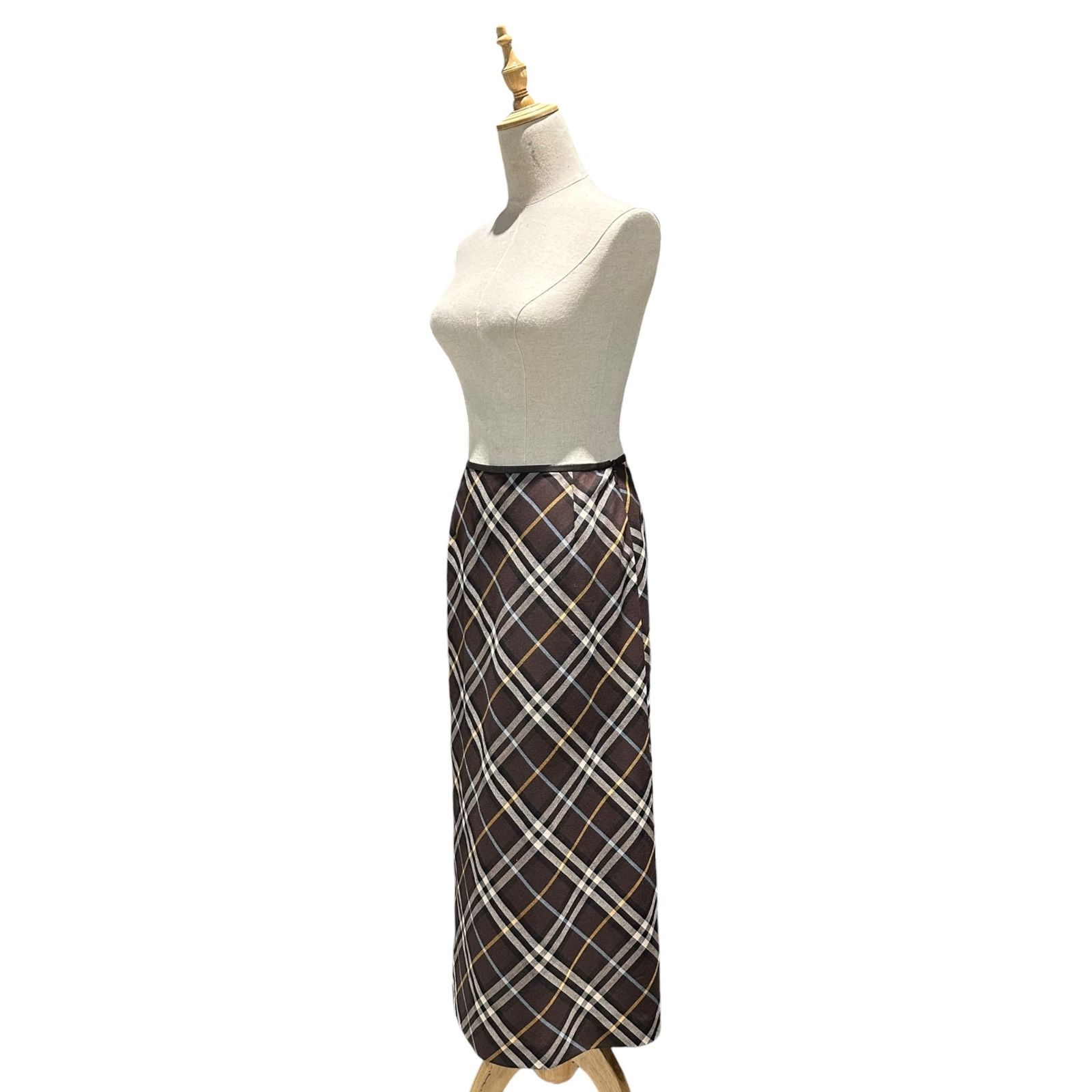 BURBERRY LONDON(バーバリーロンドン) Tartan Maxi Skirt タータン