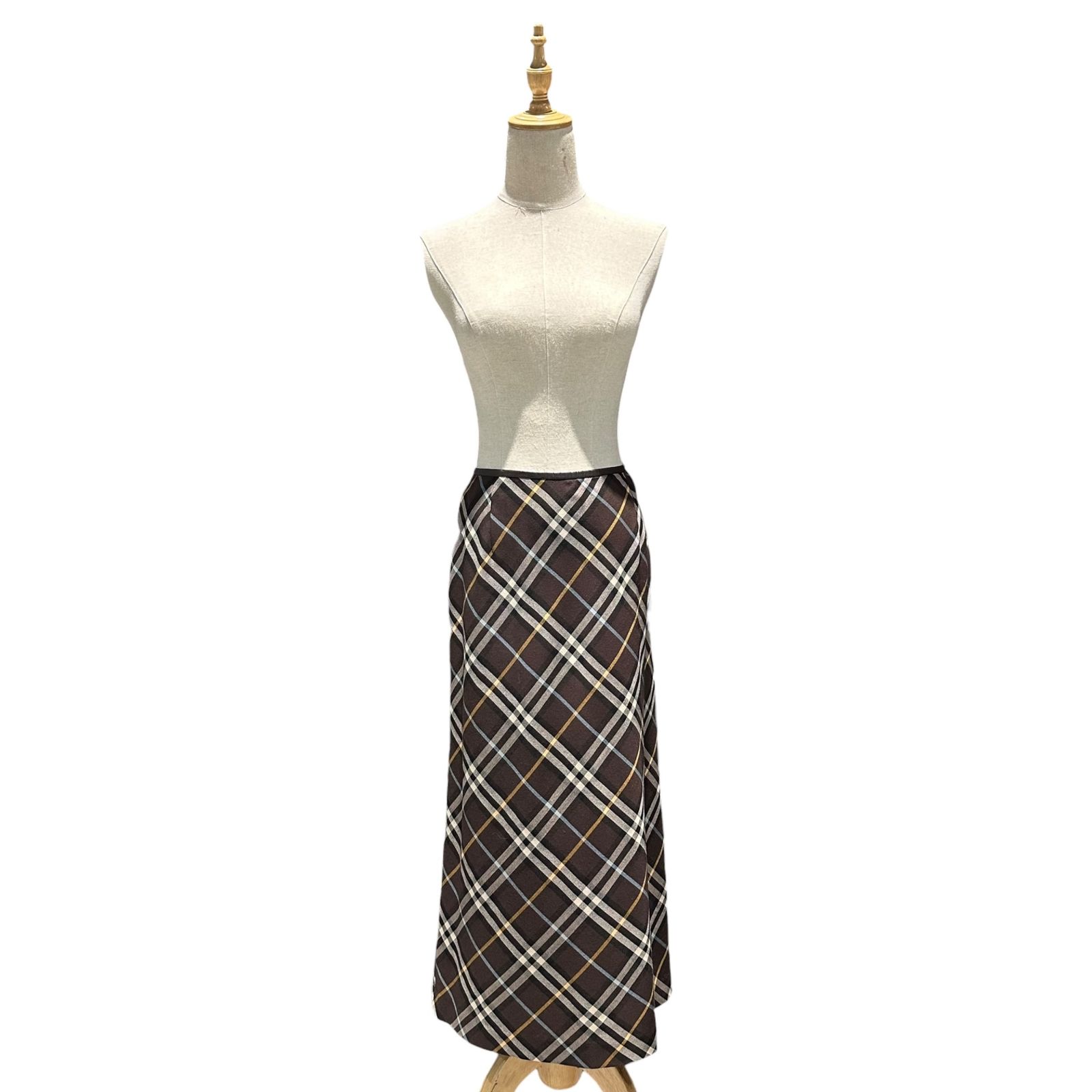 BURBERRY LONDON(バーバリーロンドン) Tartan Maxi Skirt タータン