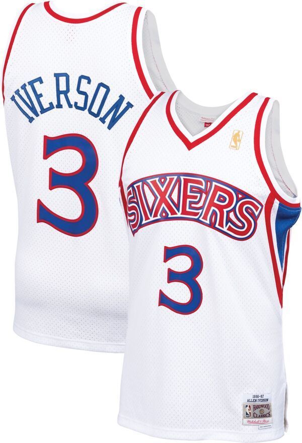 mitchell&ness NBA Swingman Jersey Allen Iverson #3 1996-97 HOME