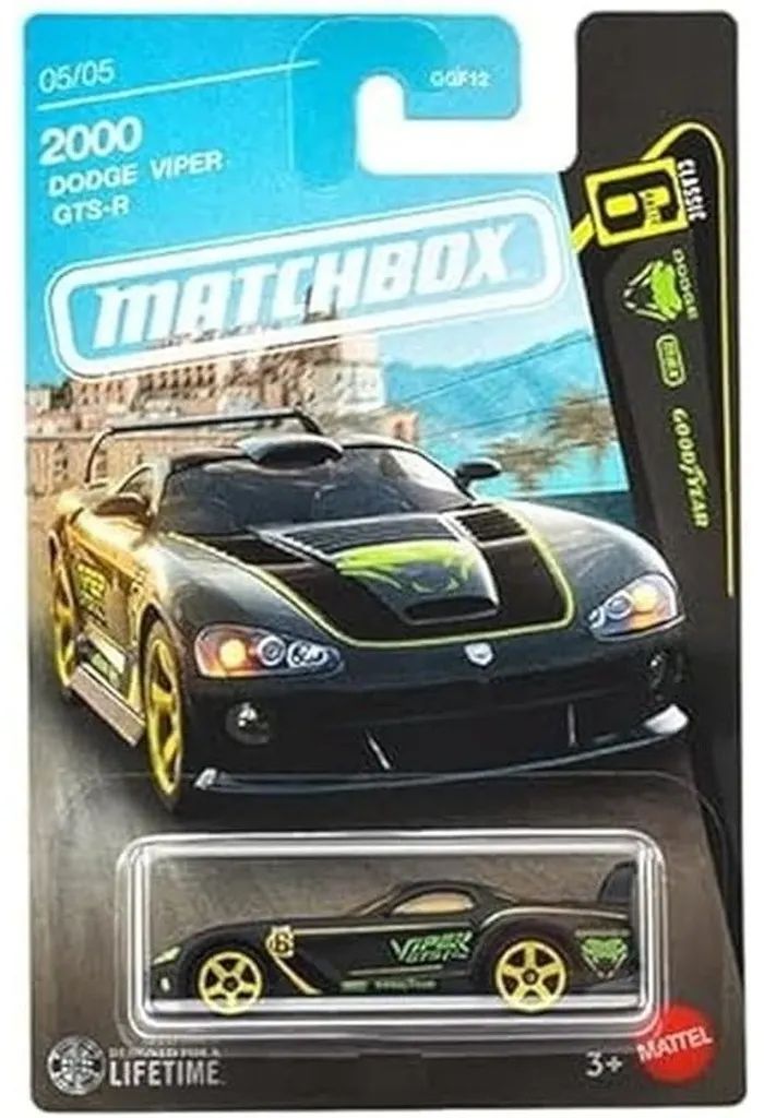中古】ミニカー 1/64 2000 ダッジ バイパー GTS-R 「マッチボックス