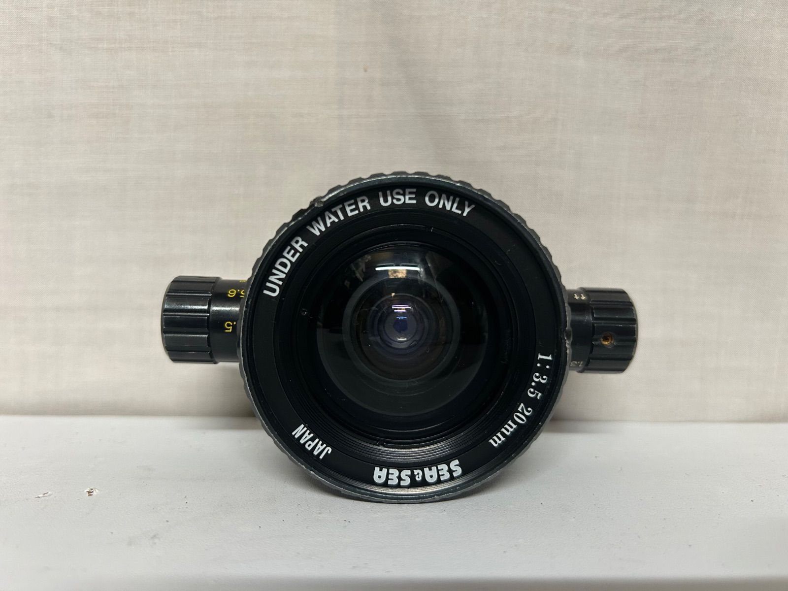 SEA&SEA 20mm F3.5 ワイドレンズ 水中撮影用 SEA&SEA 20mm F3.5 UNDER WATER USE ONLY ニコノス用 水中専用レンズ