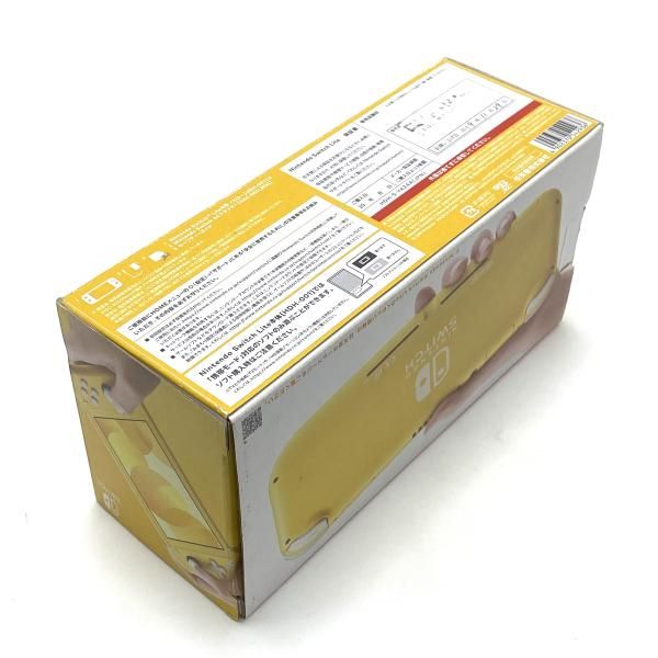 中古】本体S）【難あり】Nintendo Switch Lite イエロー 左スティック