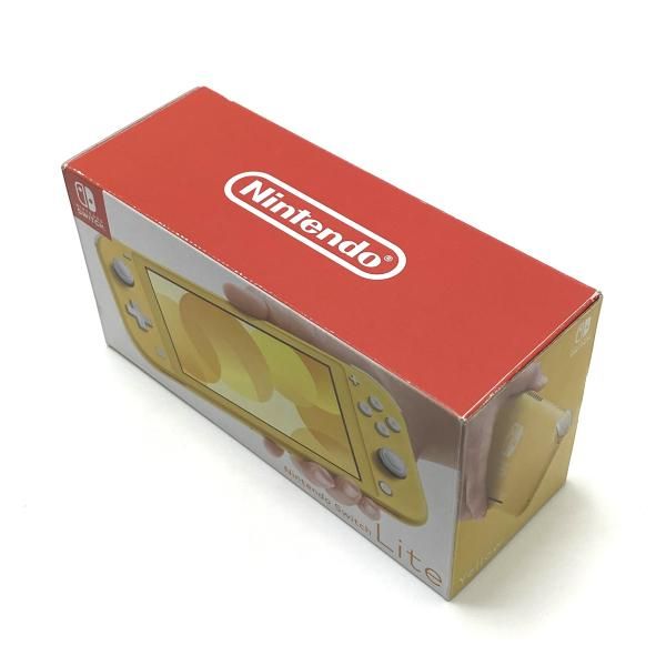 中古】本体S）【難あり】Nintendo Switch Lite イエロー 左スティック