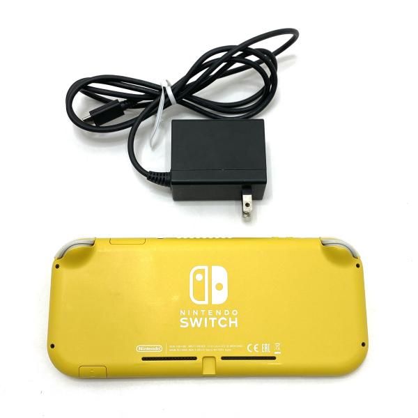 中古】本体S）【難あり】Nintendo Switch Lite イエロー 左スティック