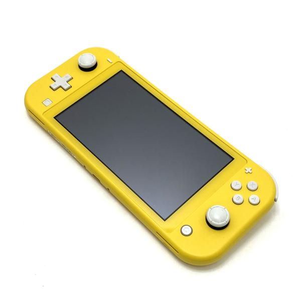 中古】本体S）【難あり】Nintendo Switch Lite イエロー 左スティック