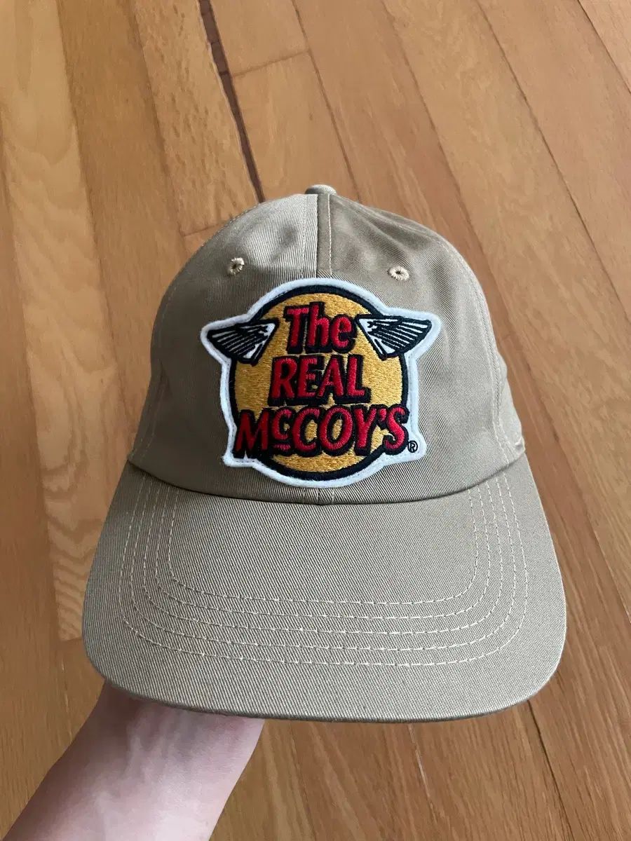 The REAL McCOY’S ロゴ ベースボール キャップ カーキ 新品 16,906円