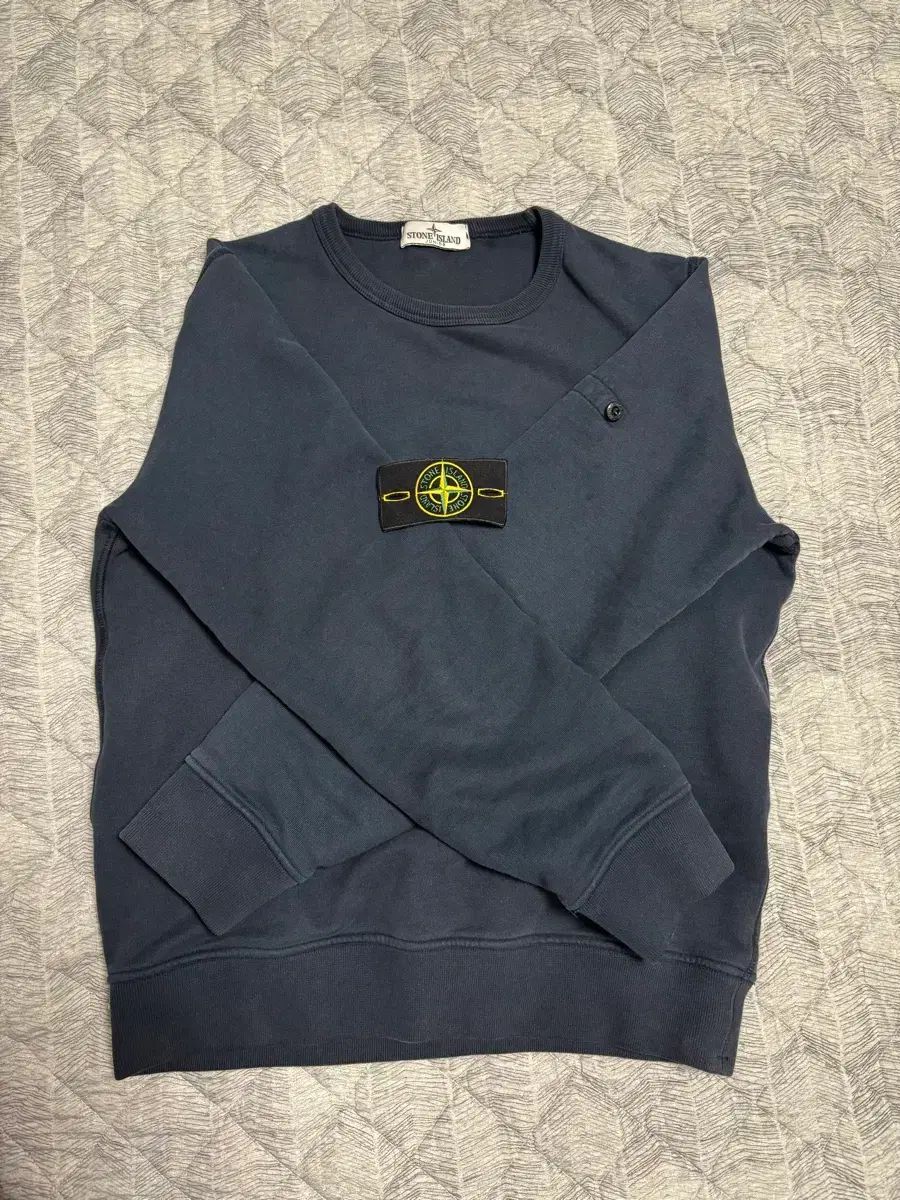 正規品 STONE  ストーンアイランド スウェット ネイビー STONE ISLAND ストーンアイランド スウェット ネイビー - メルカリ