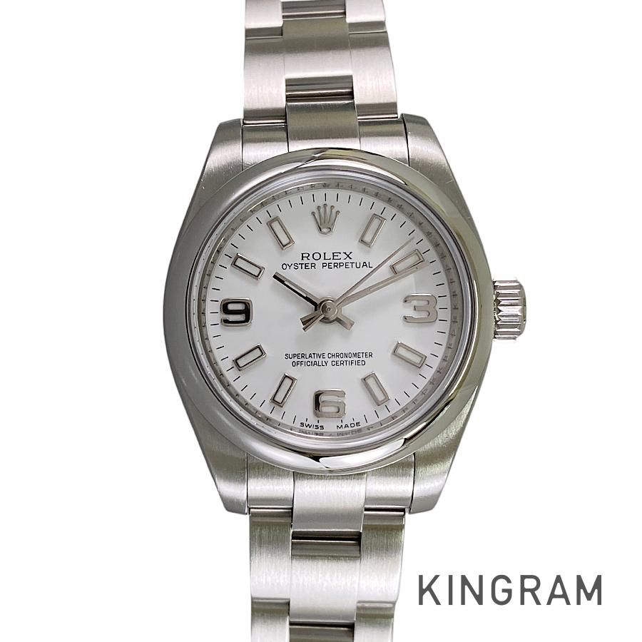 ロレックス ROLEX オイスター パーペチュアル 176200 SS 自動巻 レディース 腕時計 ss【中古】 346,698円