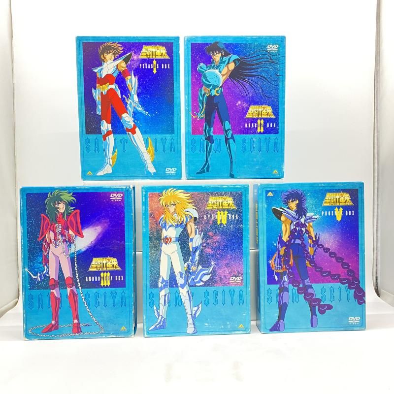 中古】 開封) 聖闘士星矢 1‐5 BOX (フィギュアなし) DVD [24