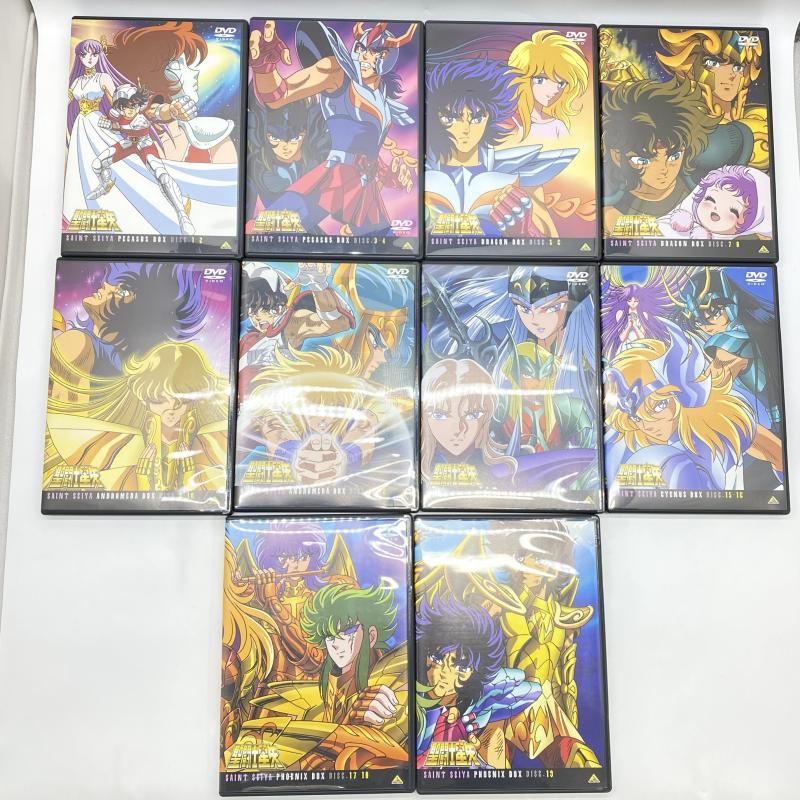 中古】 開封) 聖闘士星矢 1‐5 BOX (フィギュアなし) DVD [24