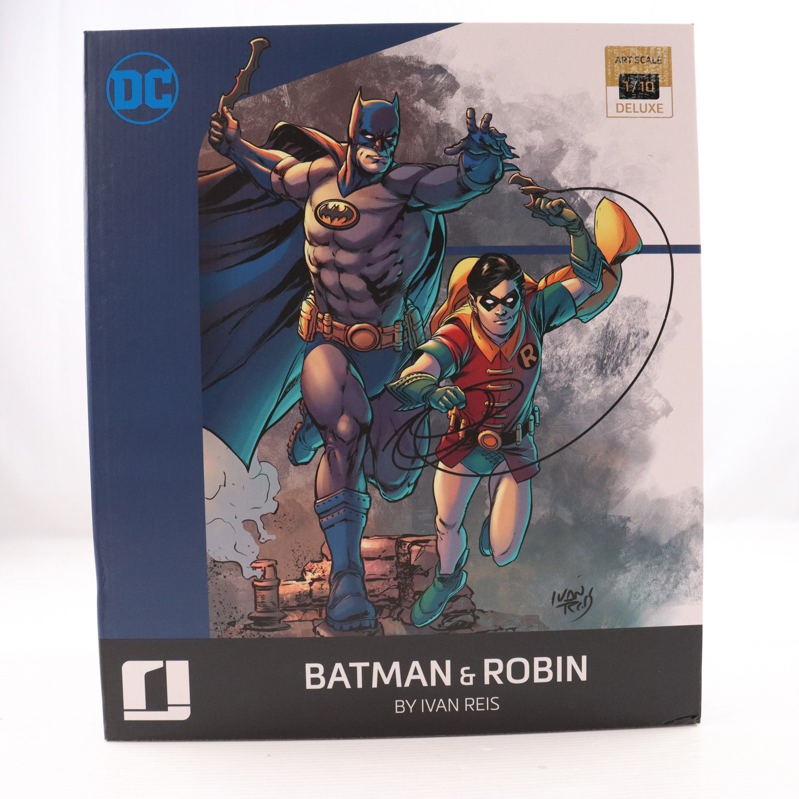 アイアン・スタジオ・スタチュー デラックス・アートスケール バットマン&ロビン DX by Ivan Reis DCコミックス 1/10 完成品 フィギュア アイアンスタジオ