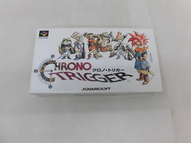 中古品 ゲーム スーパーファミコン ソフト クロノ・トリガー 動作品 箱