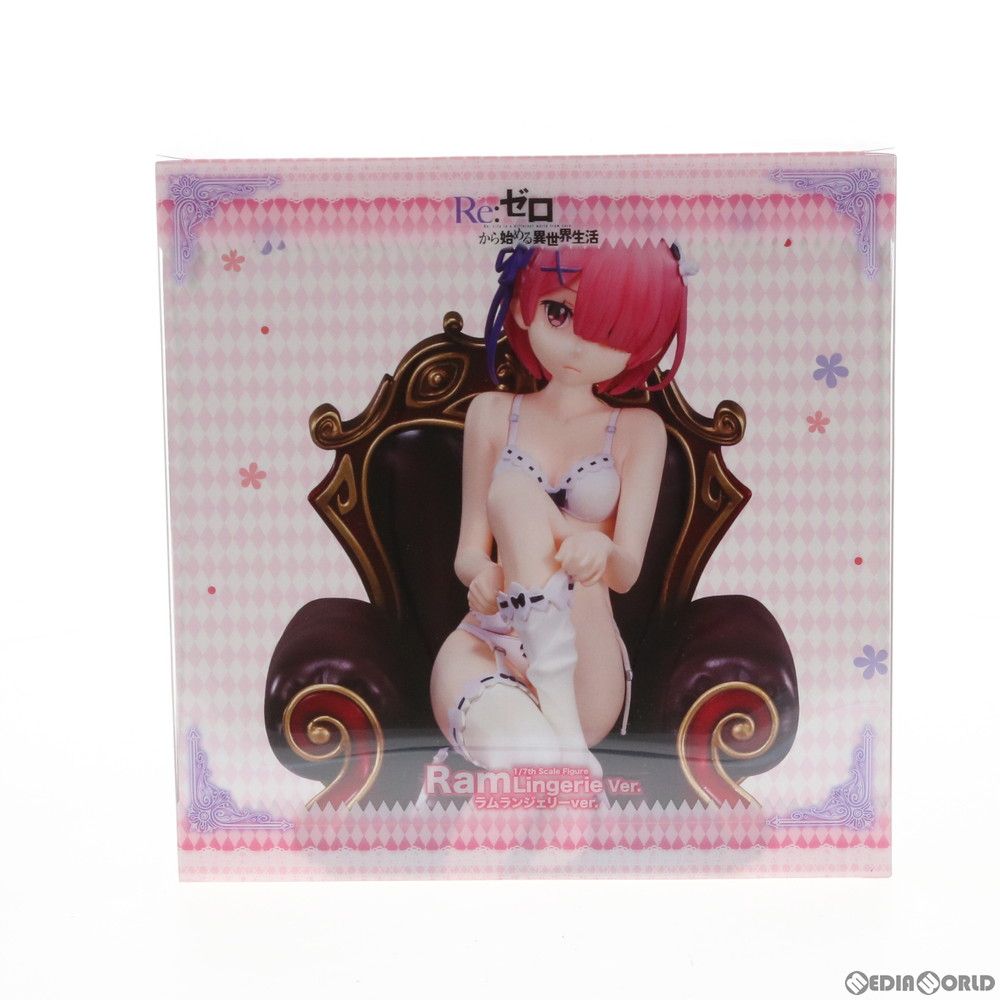 【美品】リゼロ ラム ランジェリーVer. 1/7 フィギュア 双翼社 箱なし ラム ランジェリーVer. Re:ゼロから始める異世界生活 1/7 完成品