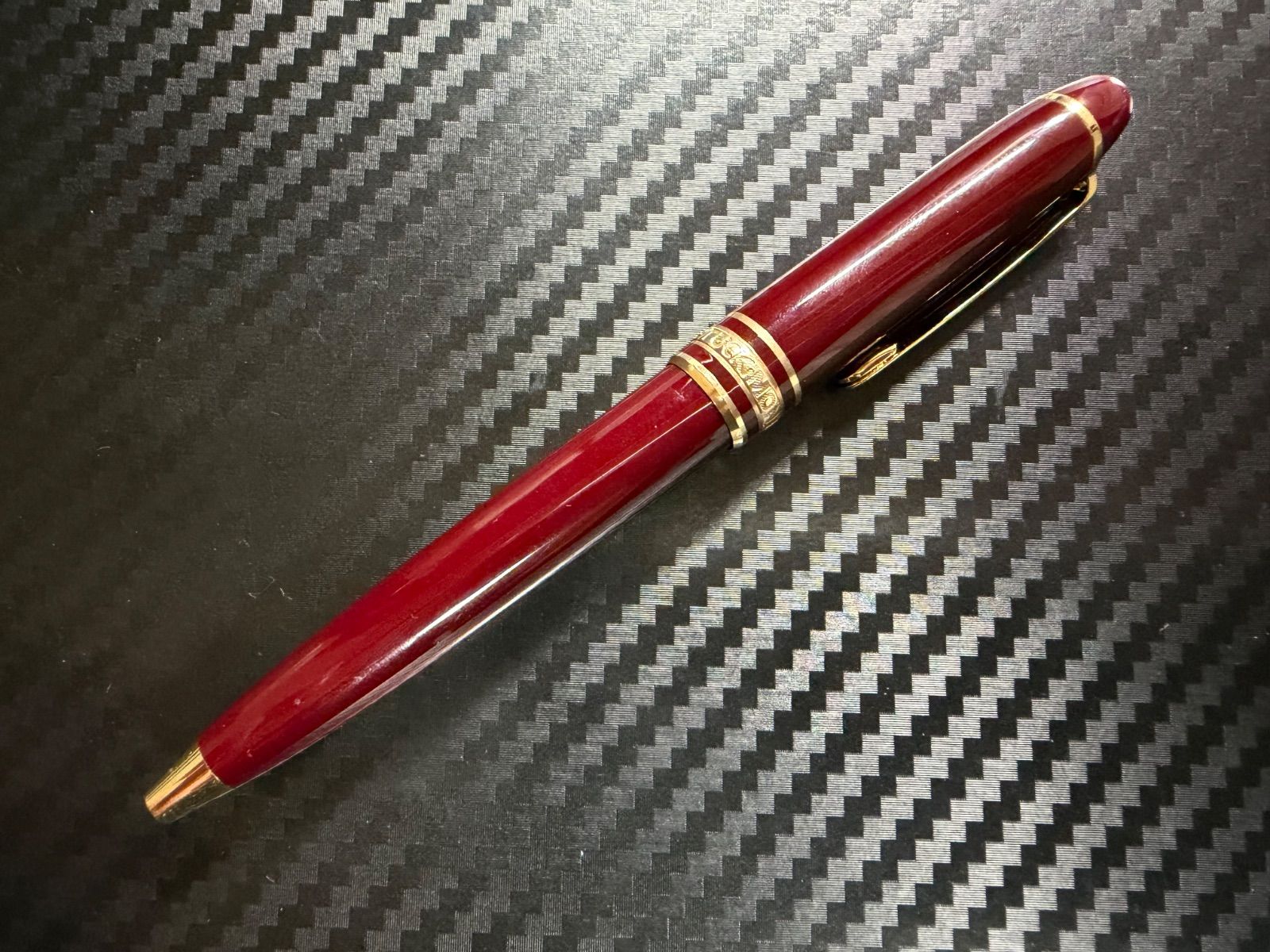 未使用に近い モンブラン 116 ボールペン モーツァルト ボルドー 未使用に近い モンブラン montblanc マイスターシュテュック 116