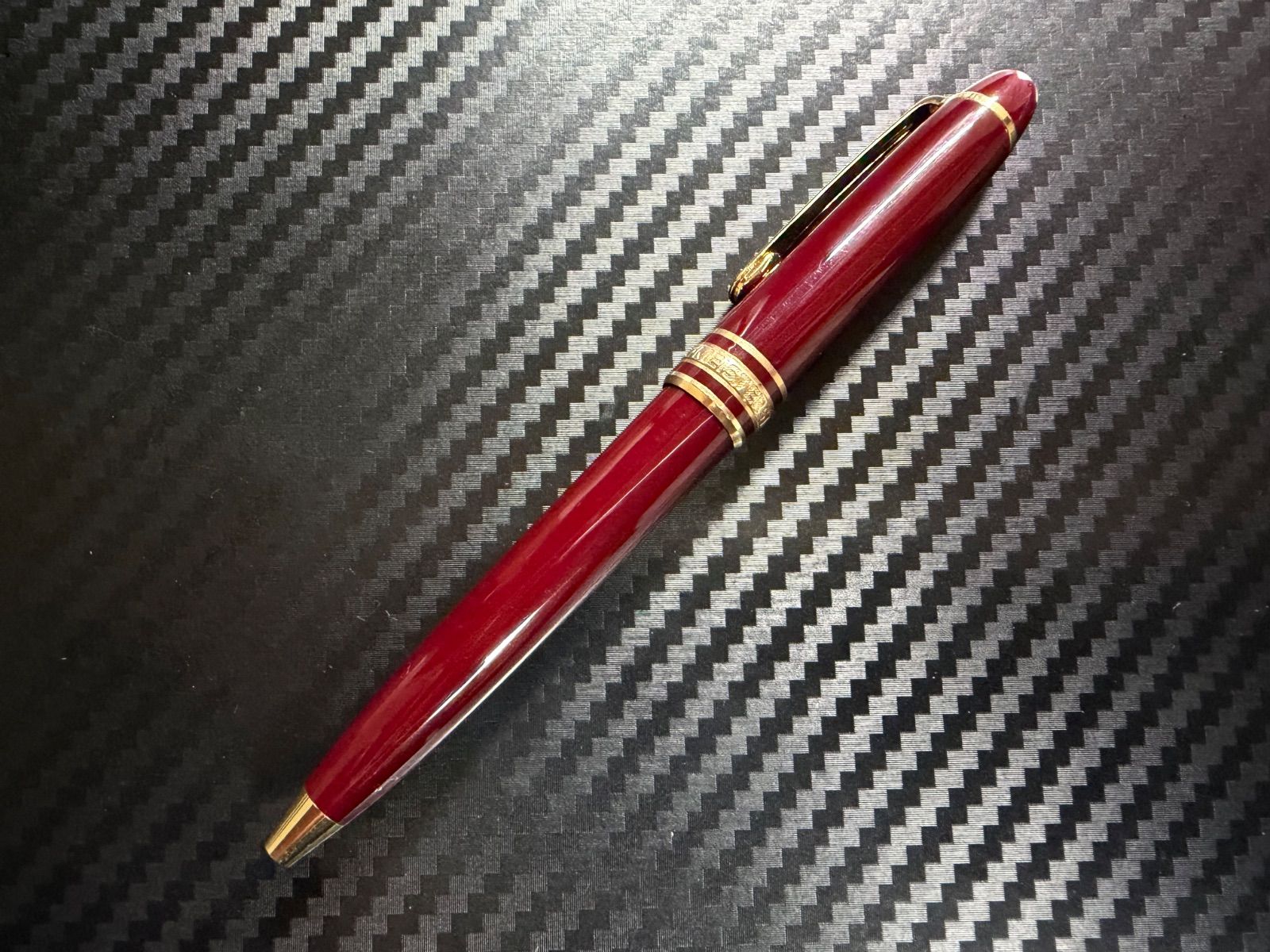 未使用に近い モンブラン 116 ボールペン モーツァルト ボルドー 未使用に近い モンブラン montblanc マイスターシュテュック 116