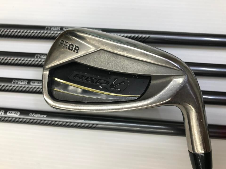 プロギア RED TITAN FACE RED アイアンセット 中古【最短即日発送