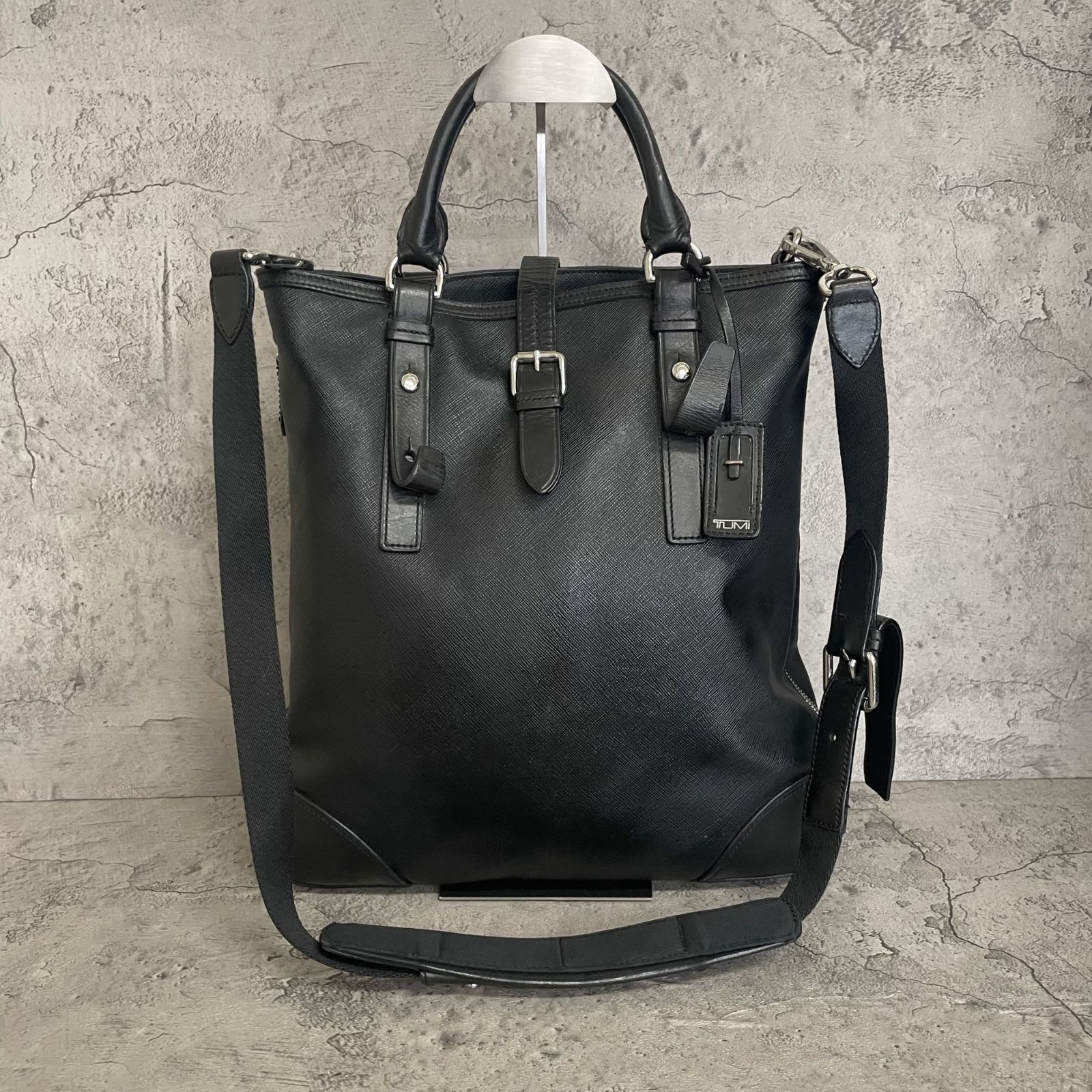 超希少 美品 A4収納可 TUMI トゥミ 2way ショルダーバッグ ビジネス 