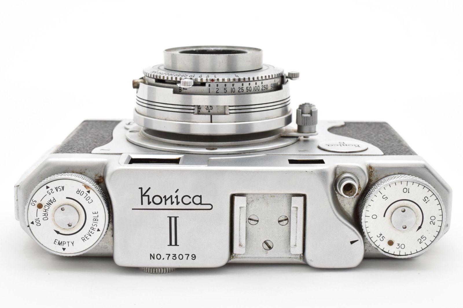 実用品] 訳あり 外観美品 Konica II B Hexar 50mm F3.5 コニカ レンジ