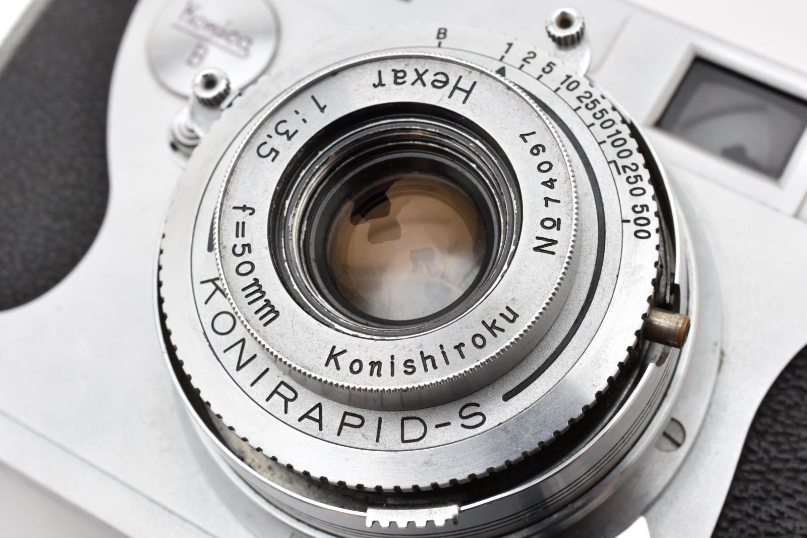 実用品] 訳あり 外観美品 Konica II B Hexar 50mm F3.5 コニカ レンジ