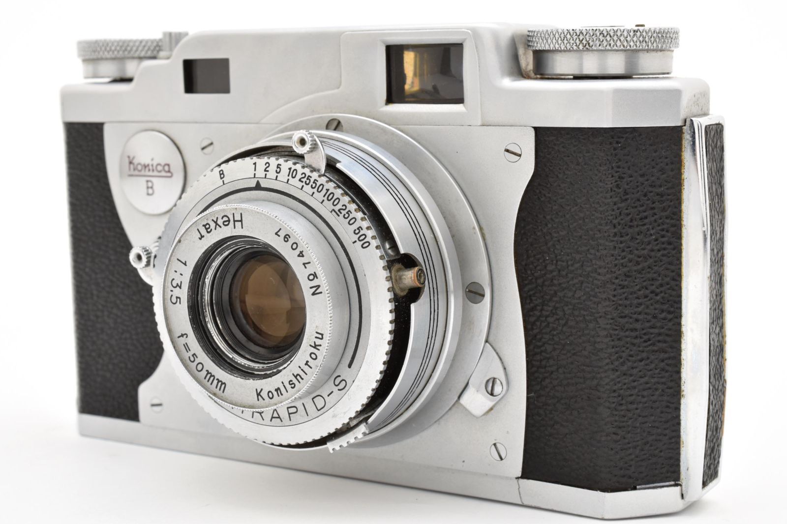 実用品] 訳あり 外観美品 Konica II B Hexar 50mm F3.5 コニカ レンジ