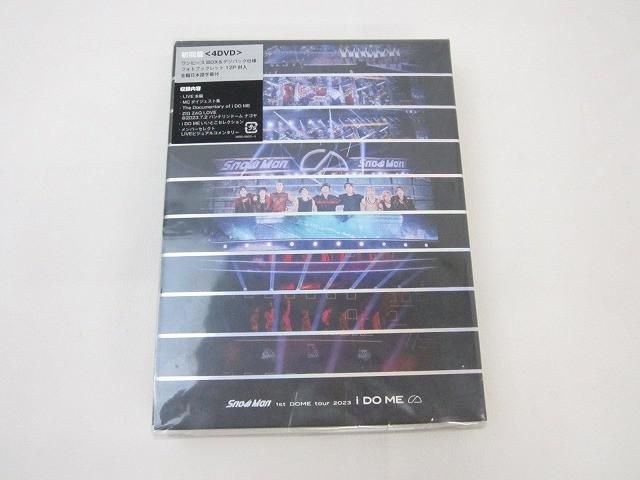 未開封 Snow Man DVD 1st DOME tour 2023 i DO ME 初回盤