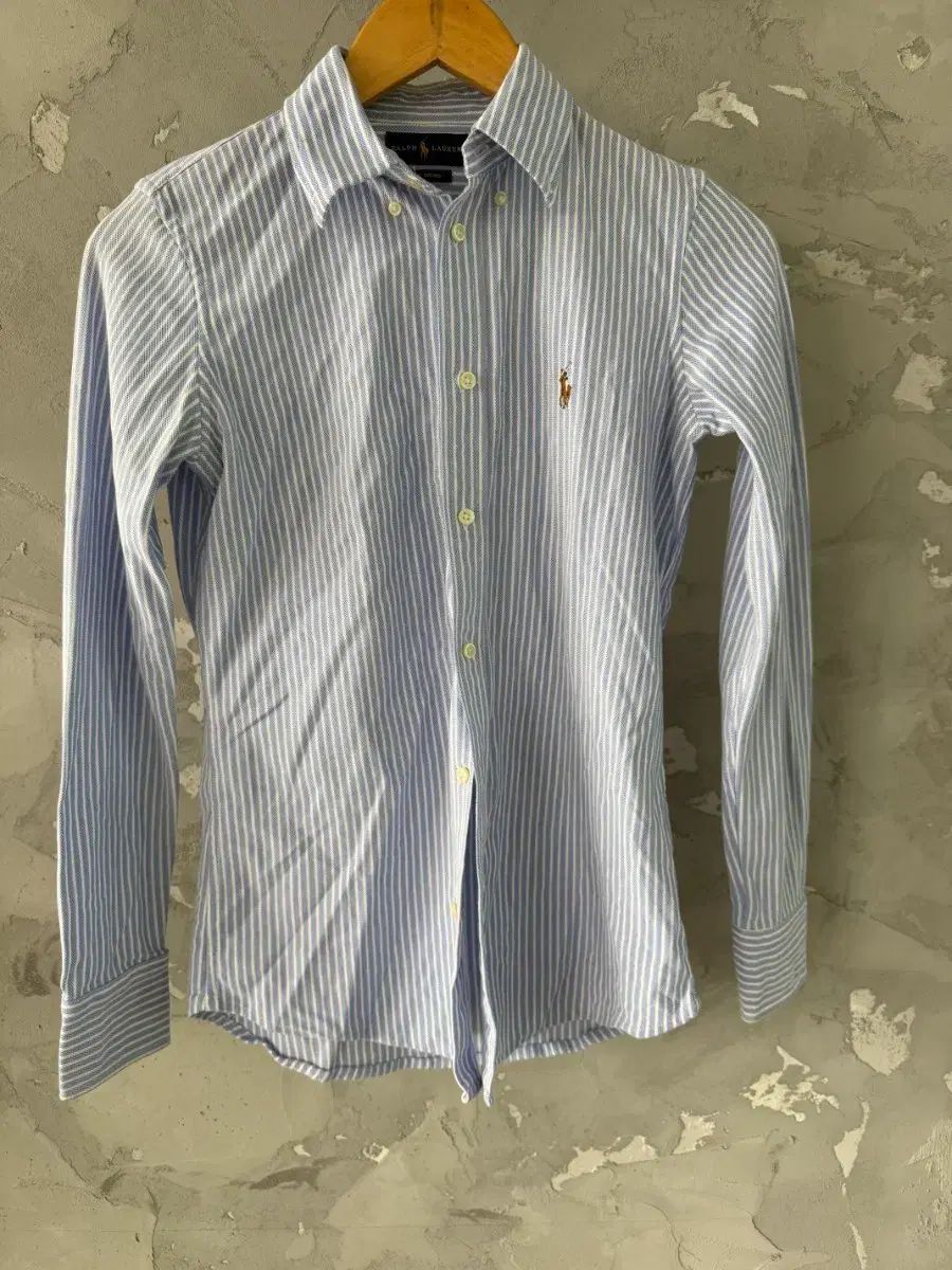 美品】【現行品】【M】POLO RALPH LAUREN ストライプシャツ ストライプ