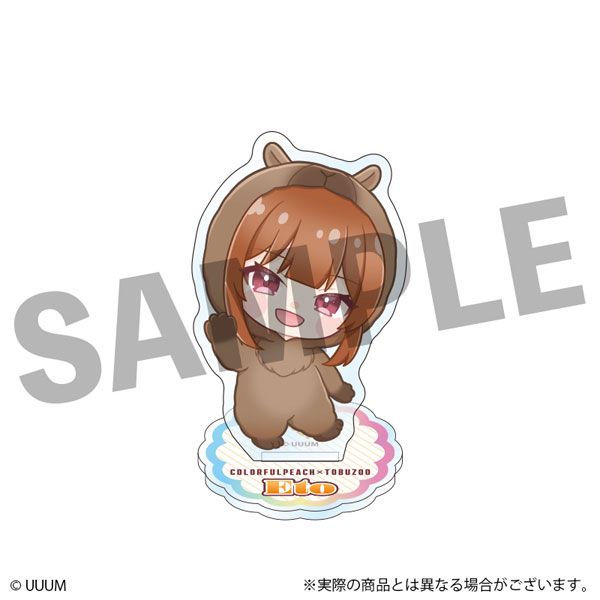 カラフルピーチ ミニキャラアクリルスタンド えと からぴち 新品 未