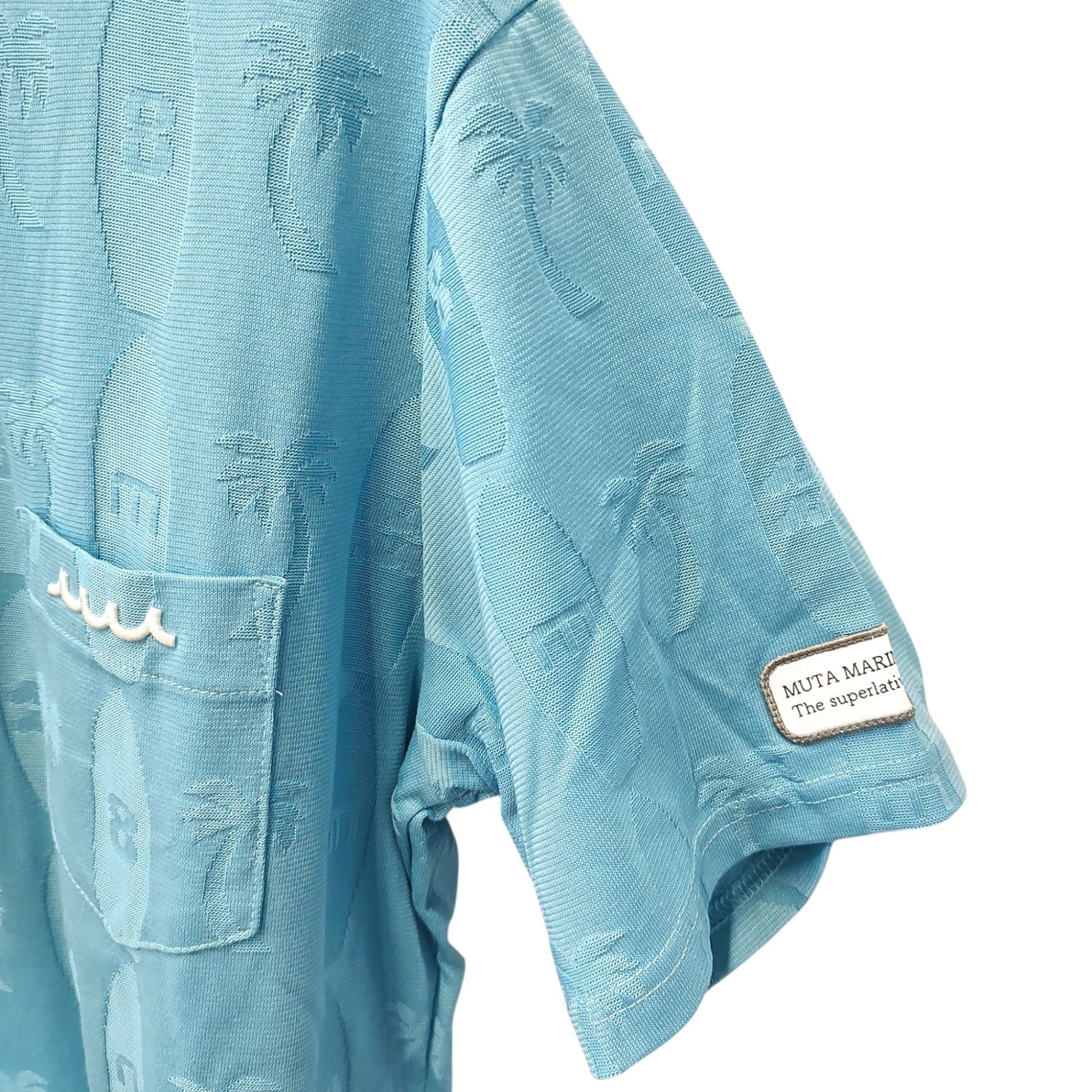 muta MARINE GOLF ムータ マリン ゴルフ 26SS LYNX JACQUARD POLO