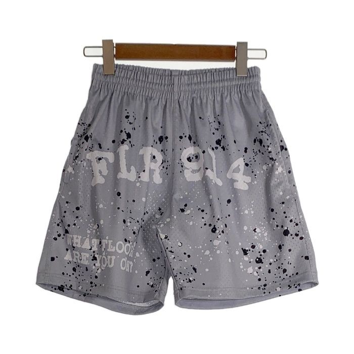 Floor914 CEMENT GREY SPLATTER SHORTS セメントスプラッター ショーツ ショート ハーフパンツ グレー Size US M