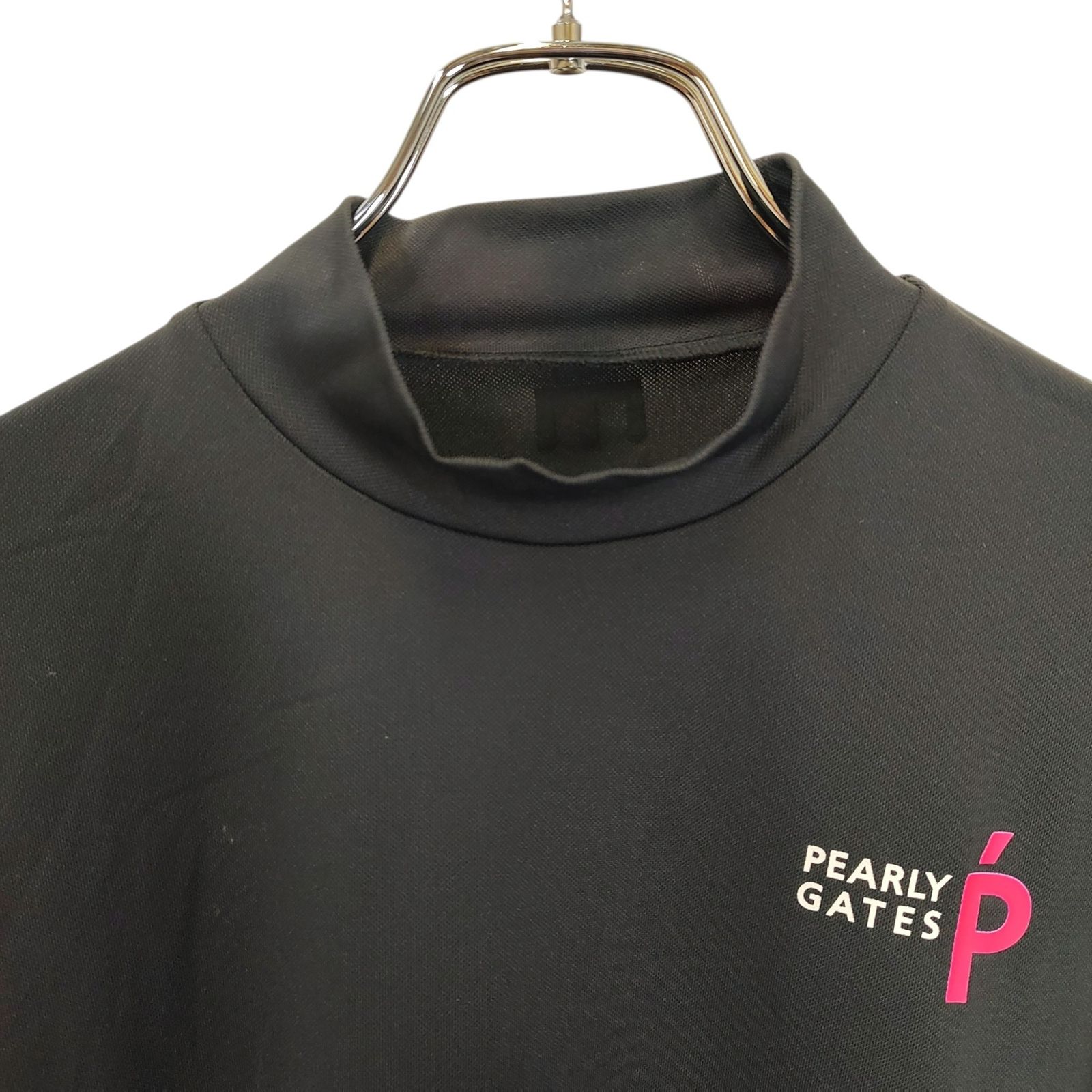 PEARLY GATES パーリーゲイツ ゴルフ 半袖 モックネックシャツ 不明