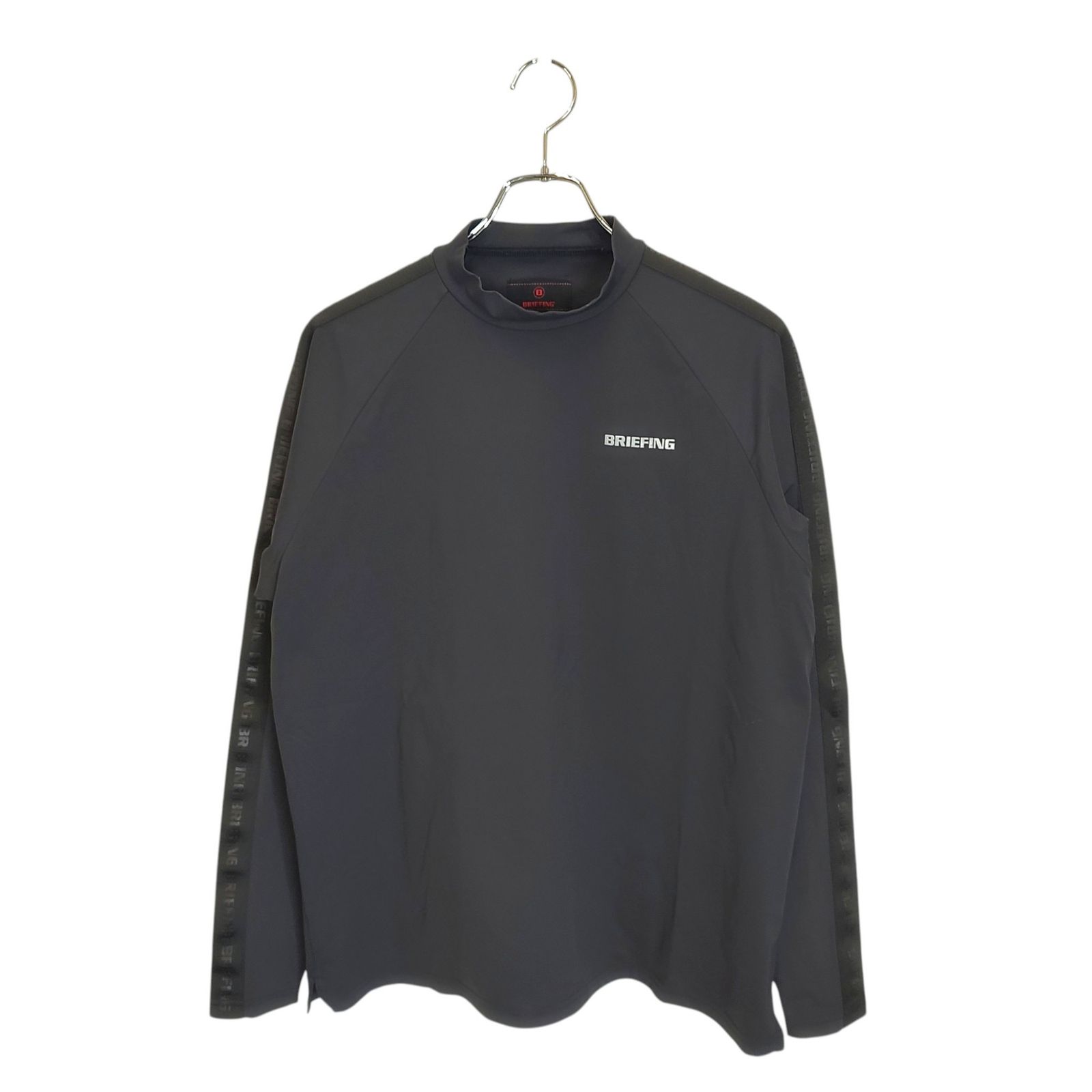 BRIEFING GOLF ブリーフィングゴルフ 25SS LOGO LINE LS HIGHNECK ロゴ