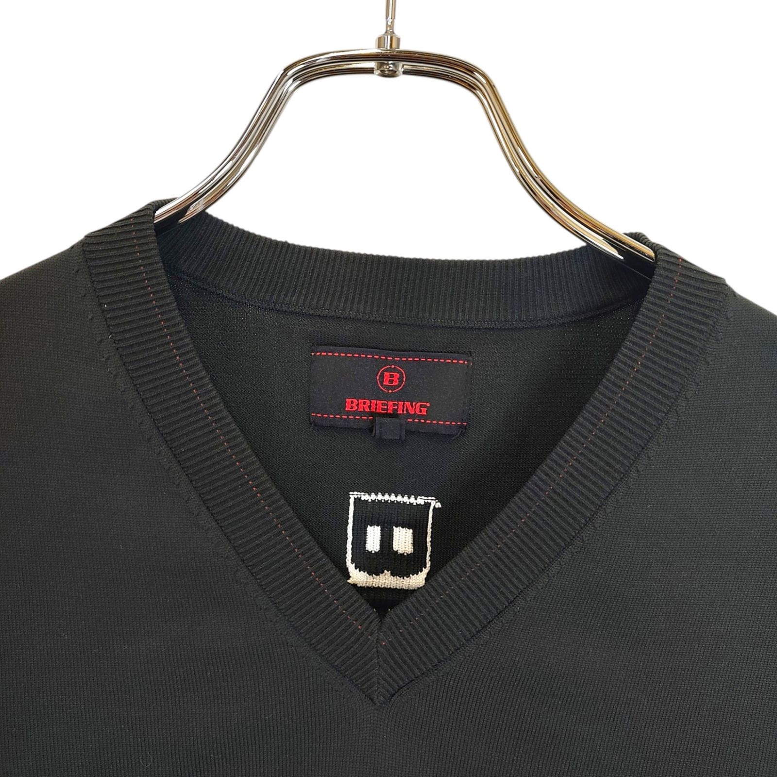 BRIEFING GOLF ブリーフィングゴルフ 25SS Vネック ニット ベスト