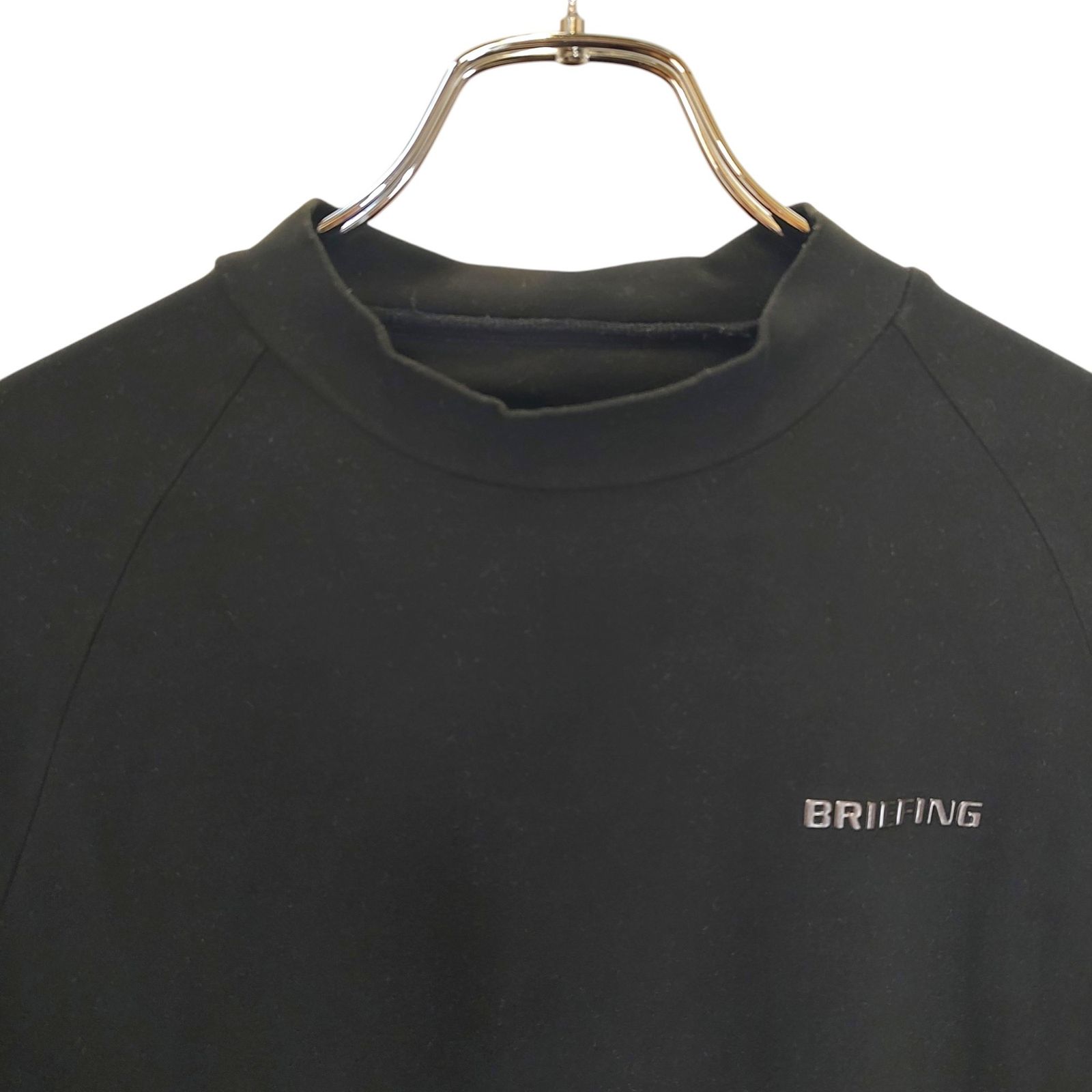 BRIEFING GOLF ブリーフィングゴルフ 23AW STRETCH SUEDE LS MOCK NECK