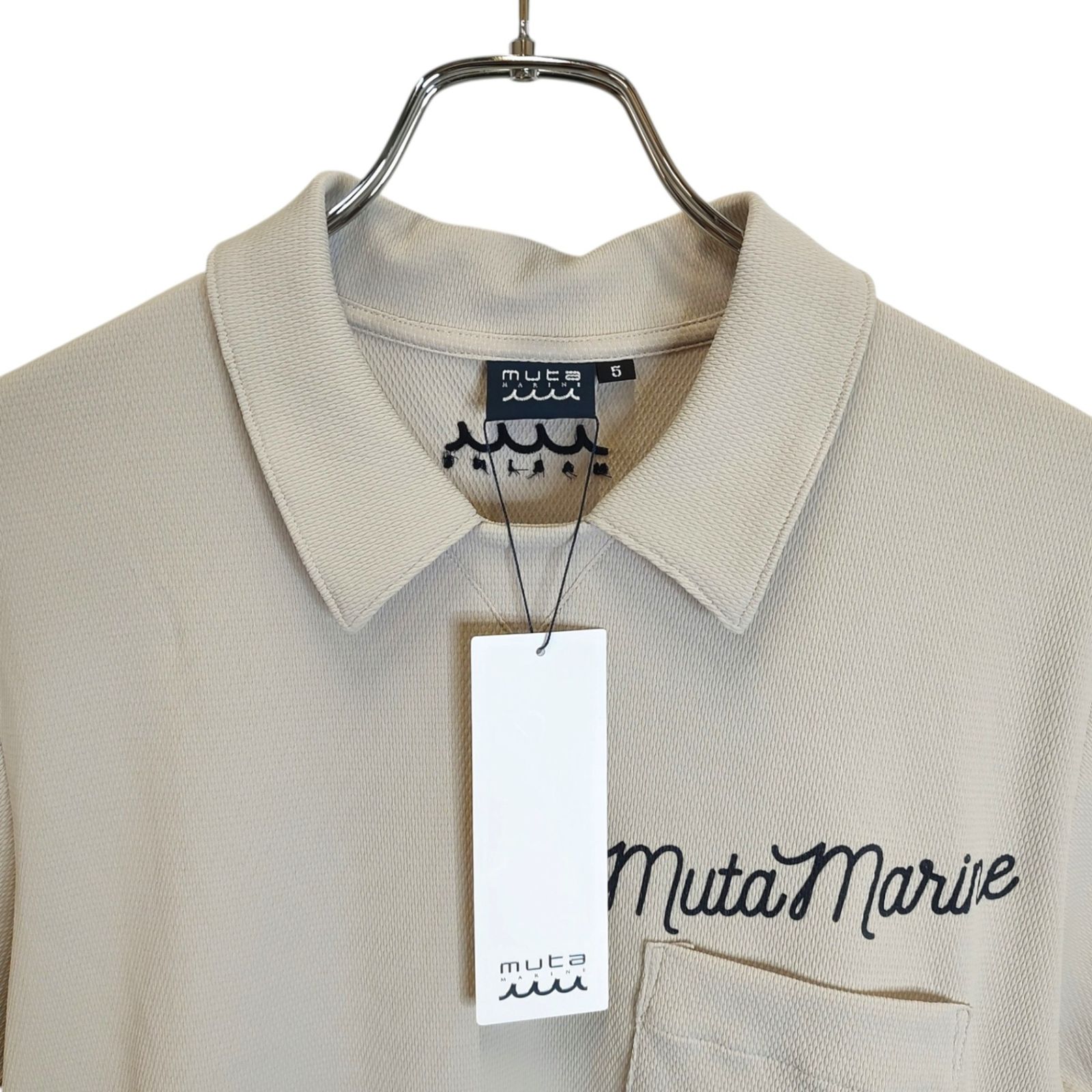 muta MARINE GOLF ムータ マリン ゴルフ 26SS POPCORN KNIT HEM RIB