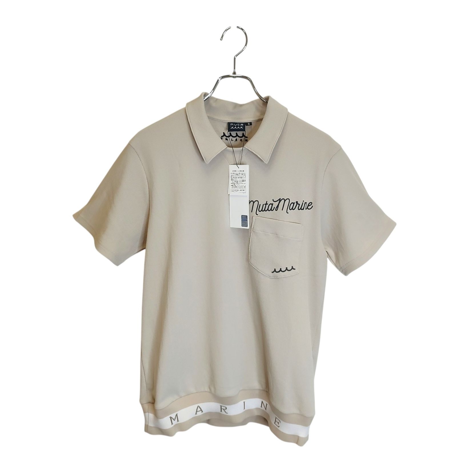 muta MARINE GOLF ムータ マリン ゴルフ 26SS POPCORN KNIT HEM RIB