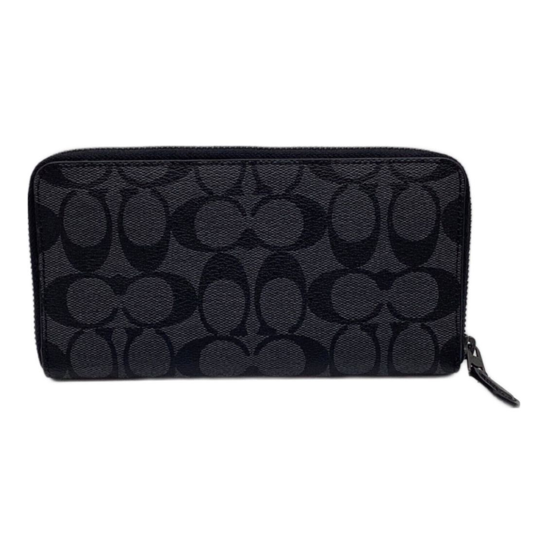 COACH シグネチャー グラフィックデザイン ジッピーウォレット コーチ