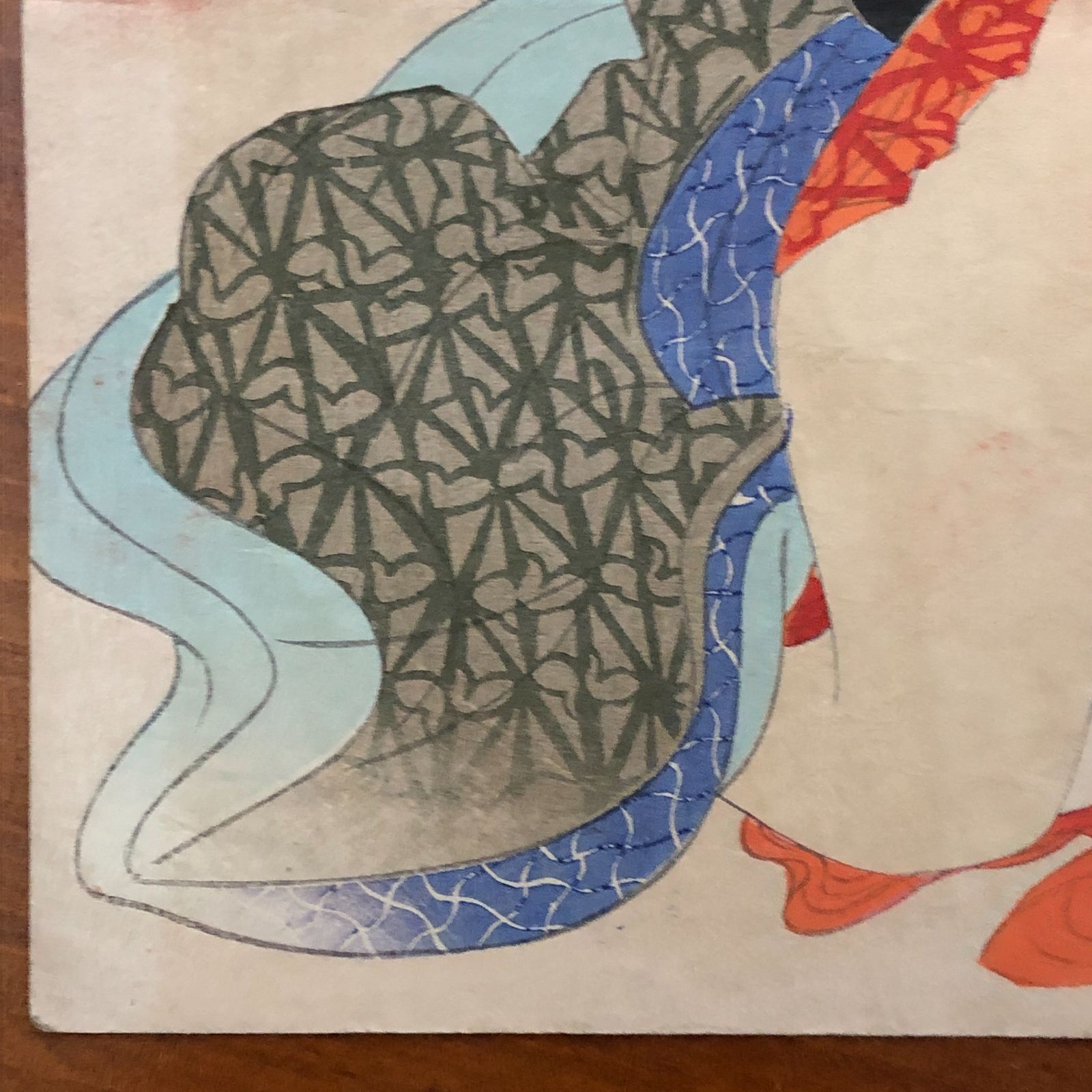 春画 彩色木版刷 1枚」 ☆浮世絵/錦絵/木版画/江戸/明治/大正/和本/艶