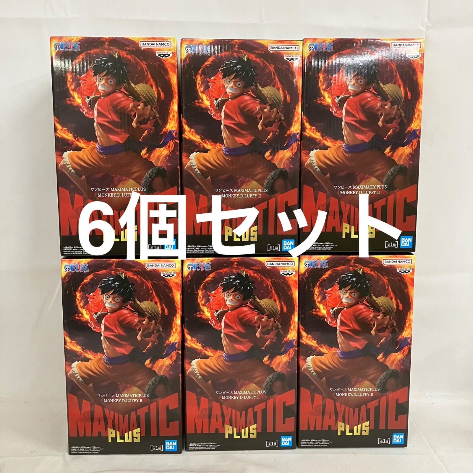 未開封 ワンピース MAXIMATIC PLUS モンキー・D・ルフィ Ⅱ フィギュア
