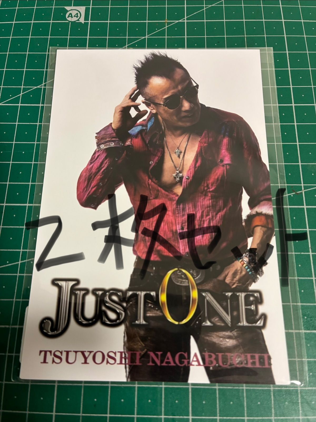 長渕剛Newミニアルバム「Just One」先行予約特典ポストカード2枚セット