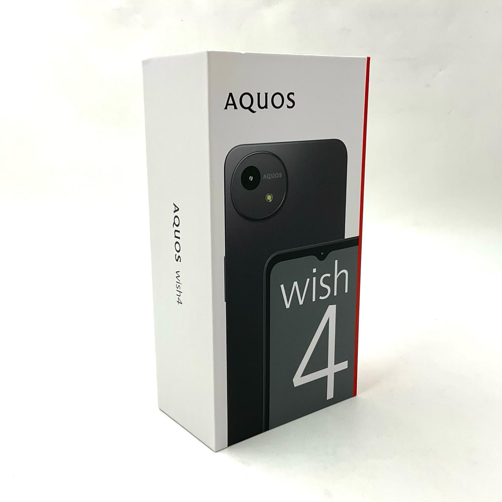 新品】AQUOS wish4 ブラック Softbank A403SH - メルカリ