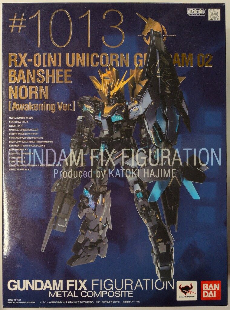バンダイ GUNDAM FIX FIGURATION METAL COMPOSITE 機動戦士ガンダムUC