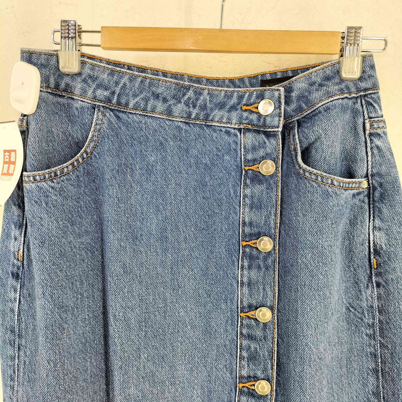 ザラ ZARA Z1975 ラップデニムスカート レディース S - メルカリ