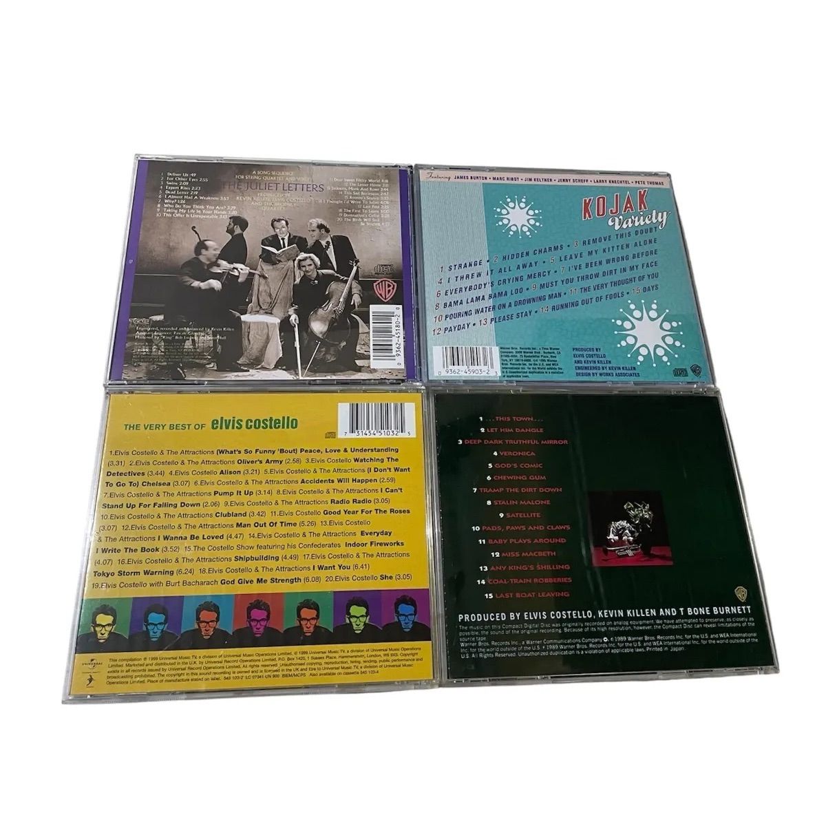 中古CD】エルヴィス コステロ 4枚セット - メルカリ
