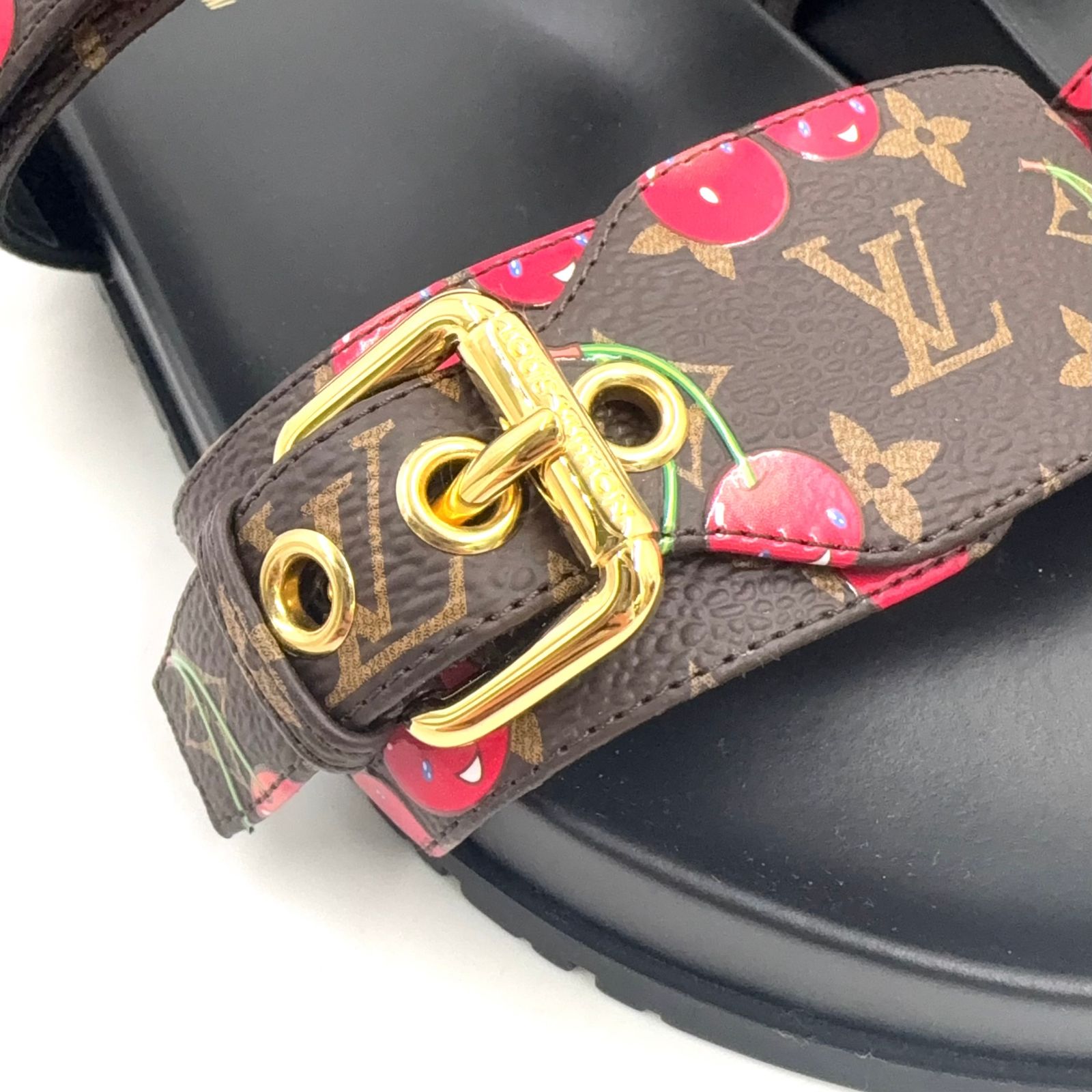 ルイヴィトン　ボンディアラインミュール 新着】LOUIS VUITTON LV × TM ボンディアライン ミュール レザー、PVC